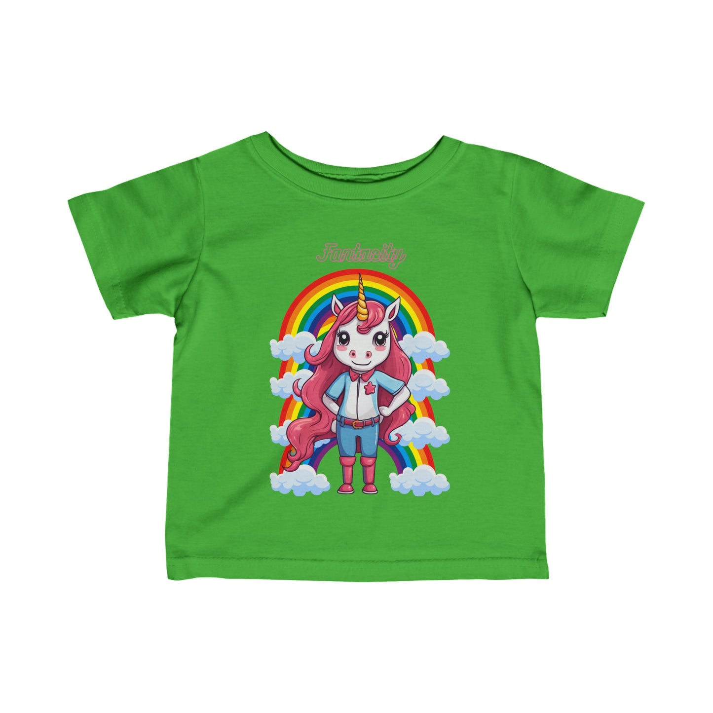 Camiseta para bebe - Fantacity Arcoiris