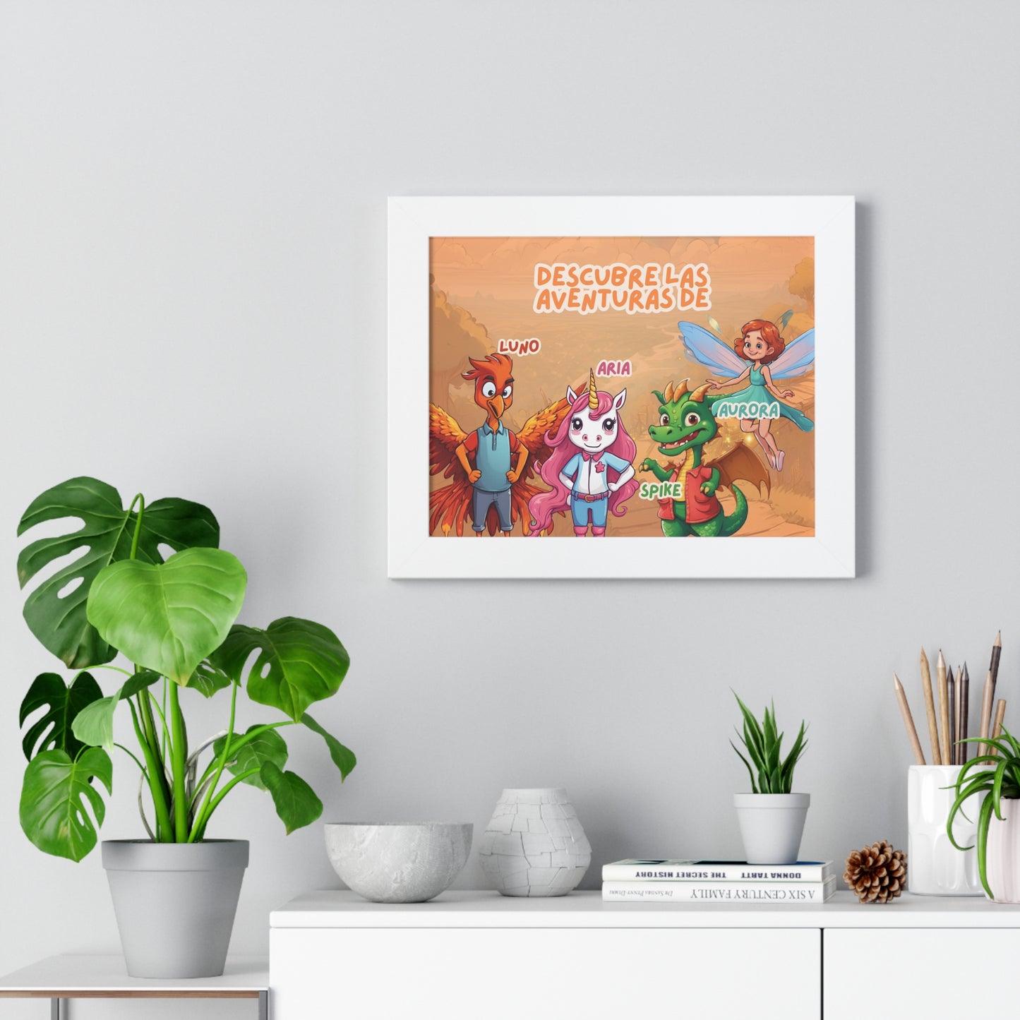 Poster Descubre las aventuras