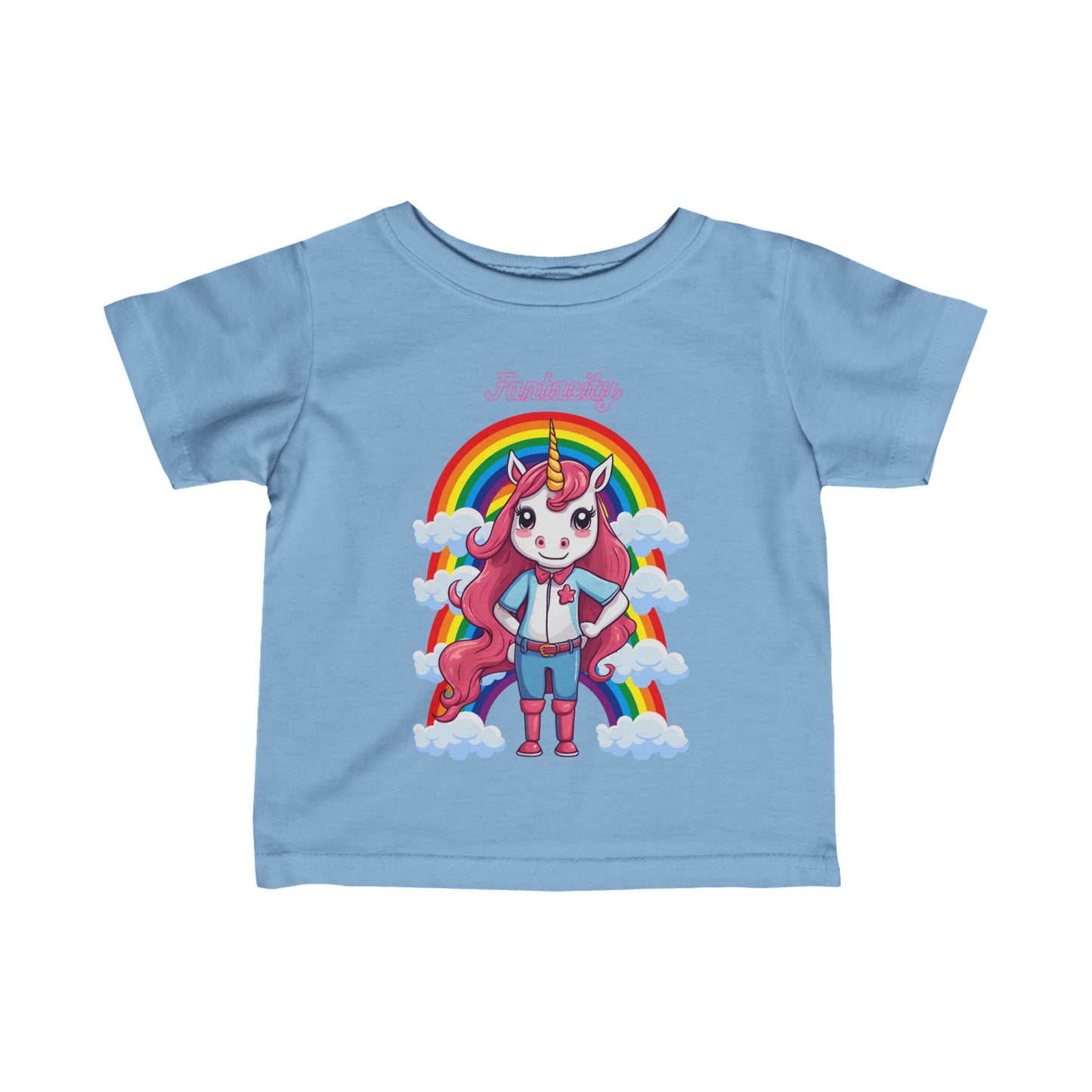 Camiseta para bebe - Fantacity Arcoiris