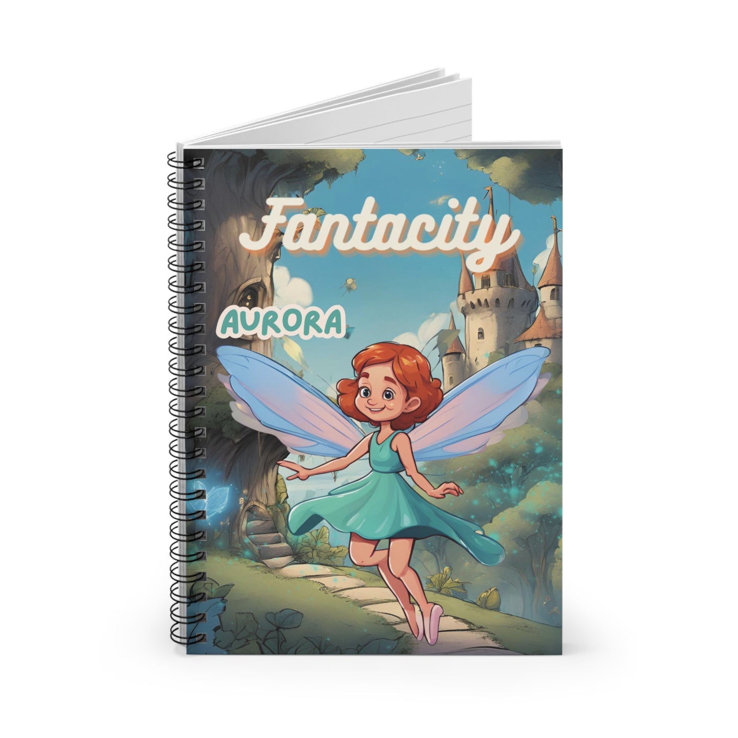 Libreta argollada Fantacity - Aurora