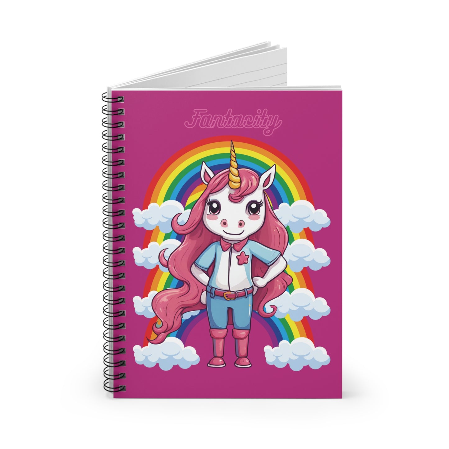 Libreta argollada Fantacity - Aria Arcoiris