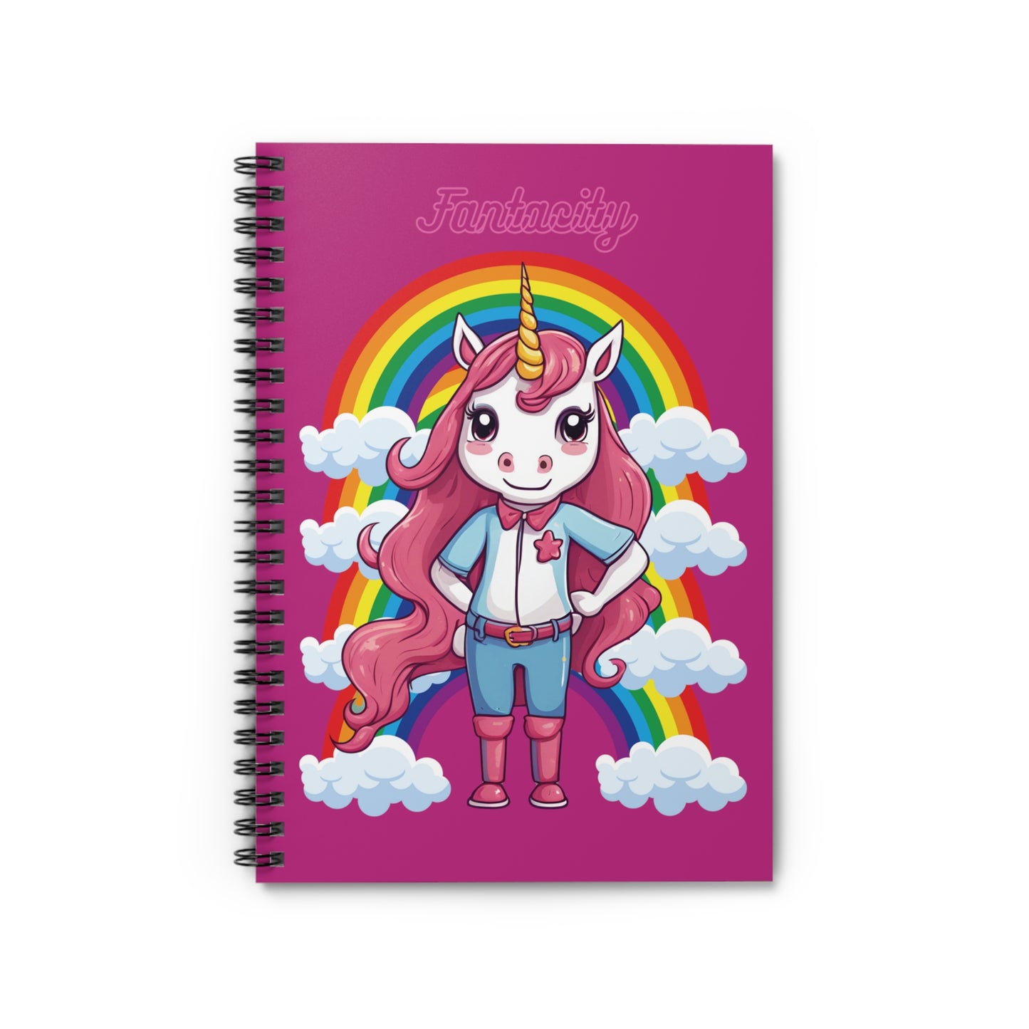 Libreta argollada Fantacity - Aria Arcoiris