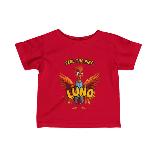 Camiseta para bebe - Feel the fire