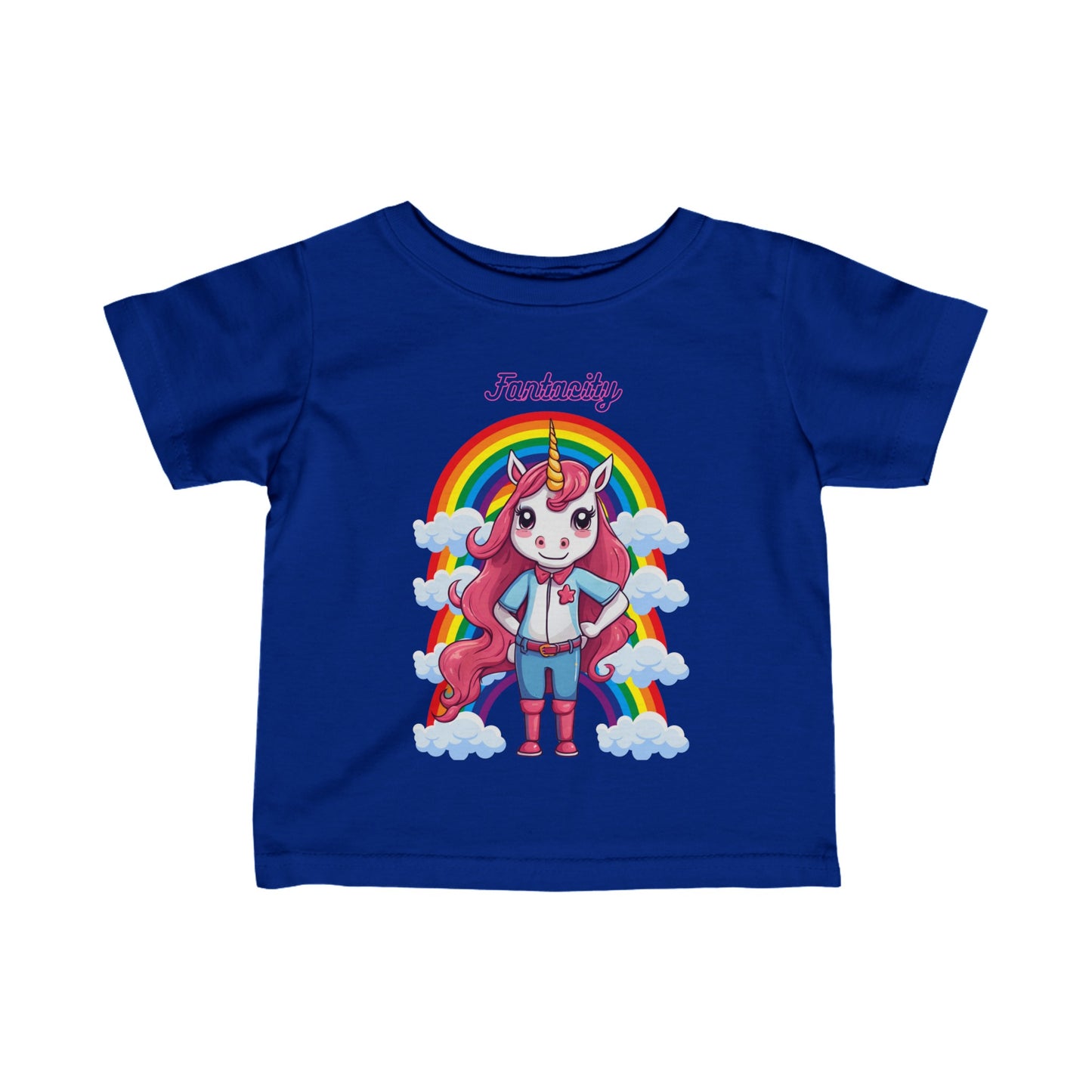 Camiseta para bebe - Fantacity Arcoiris