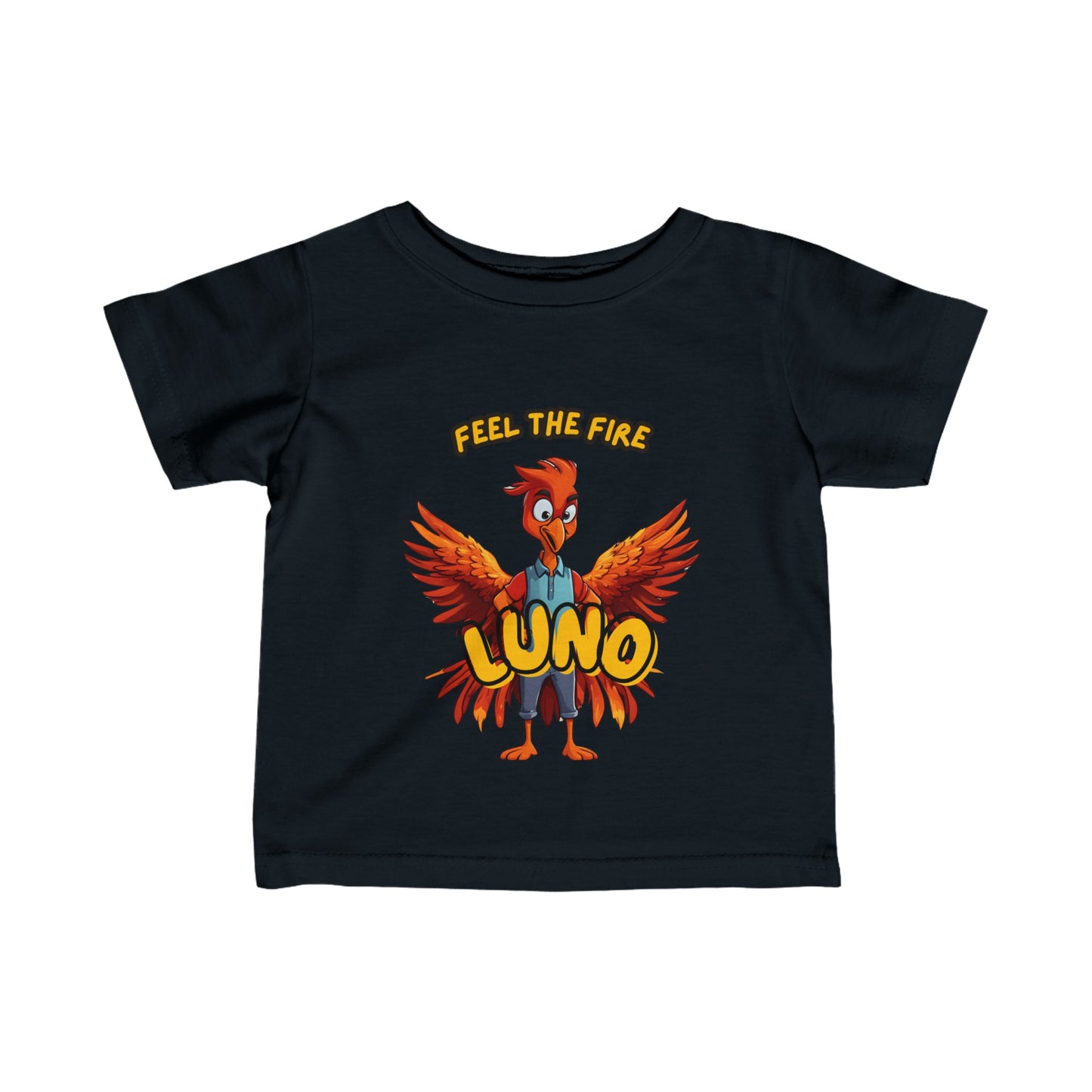 Camiseta para bebe - Feel the fire