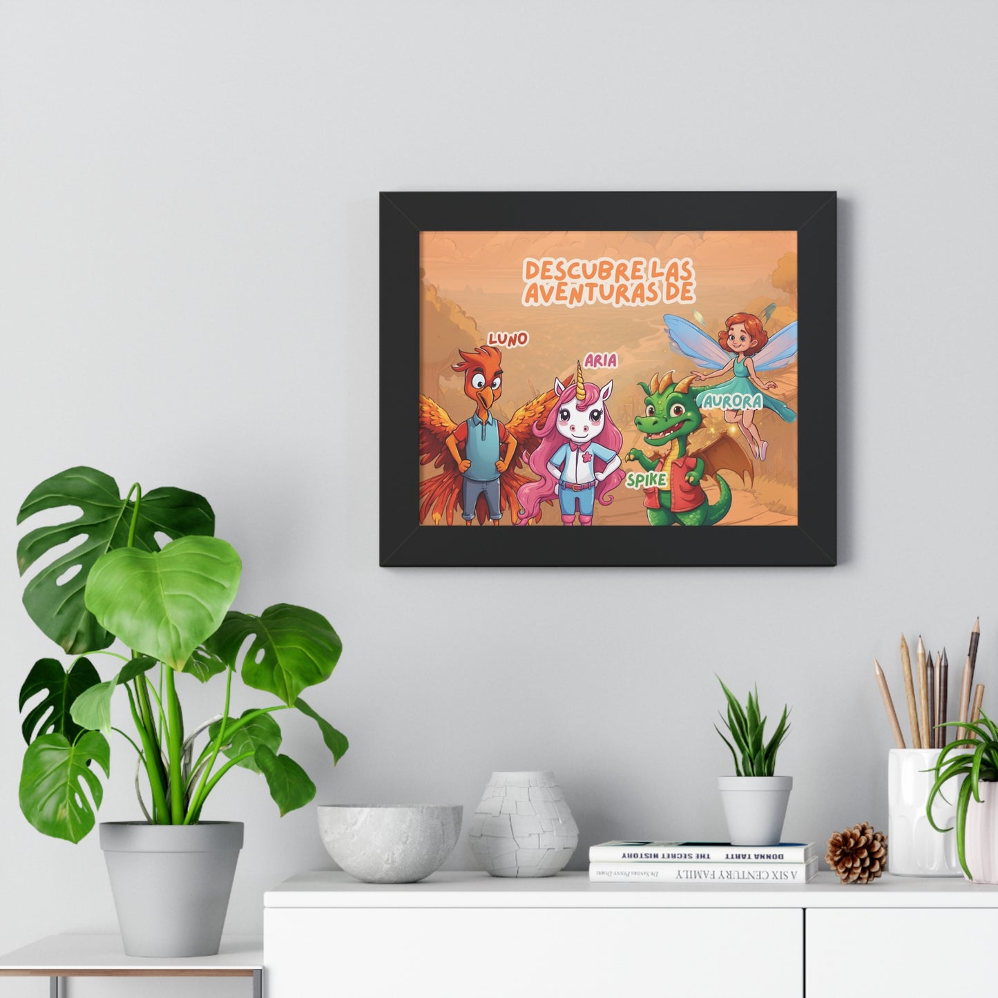 Poster Descubre las aventuras