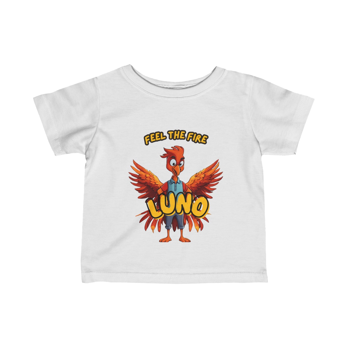 Camiseta para bebe - Feel the fire