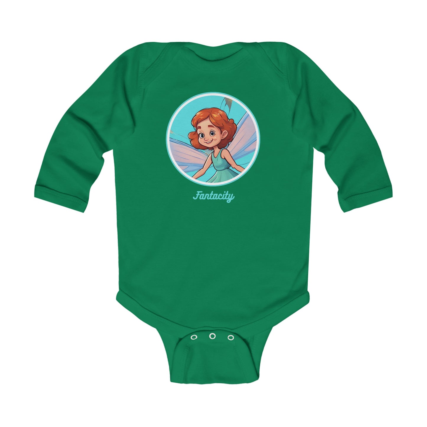 Body de manga larga para bebe - Aurora Fantacity