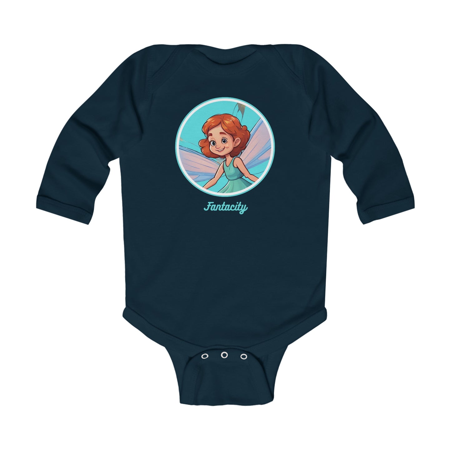 Body de manga larga para bebe - Aurora Fantacity