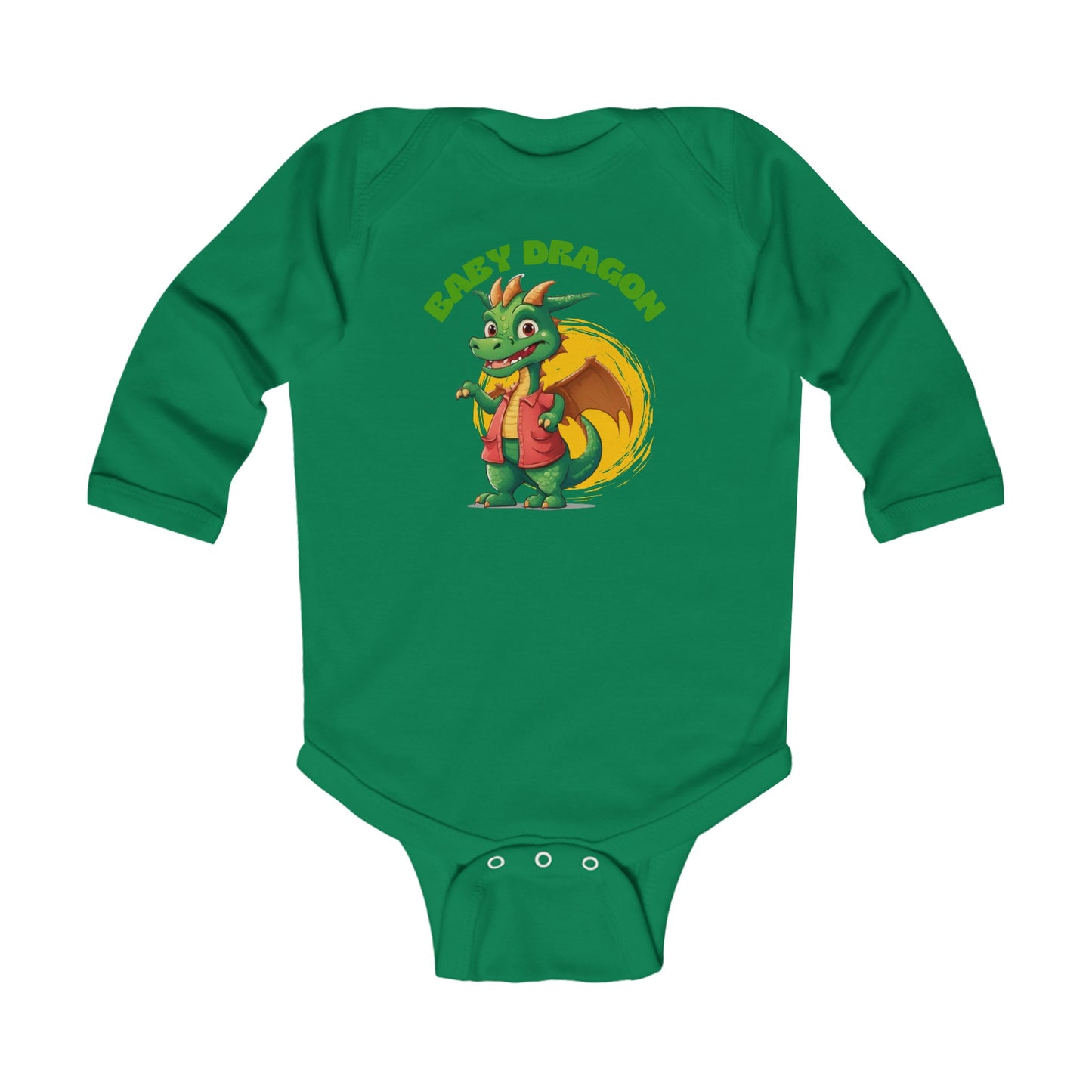 Body de manga larga para bebe - Baby Dragon