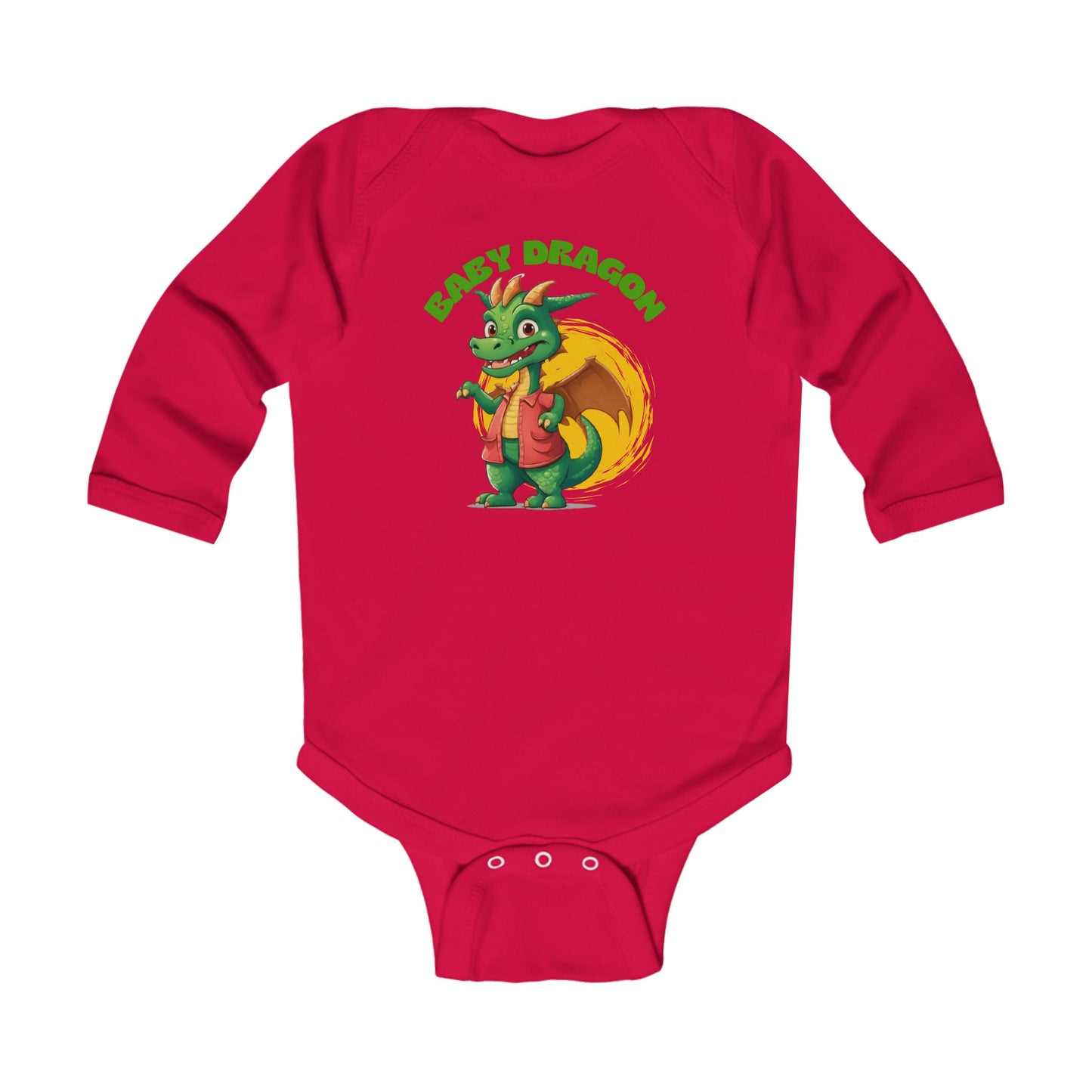 Body de manga larga para bebe - Baby Dragon