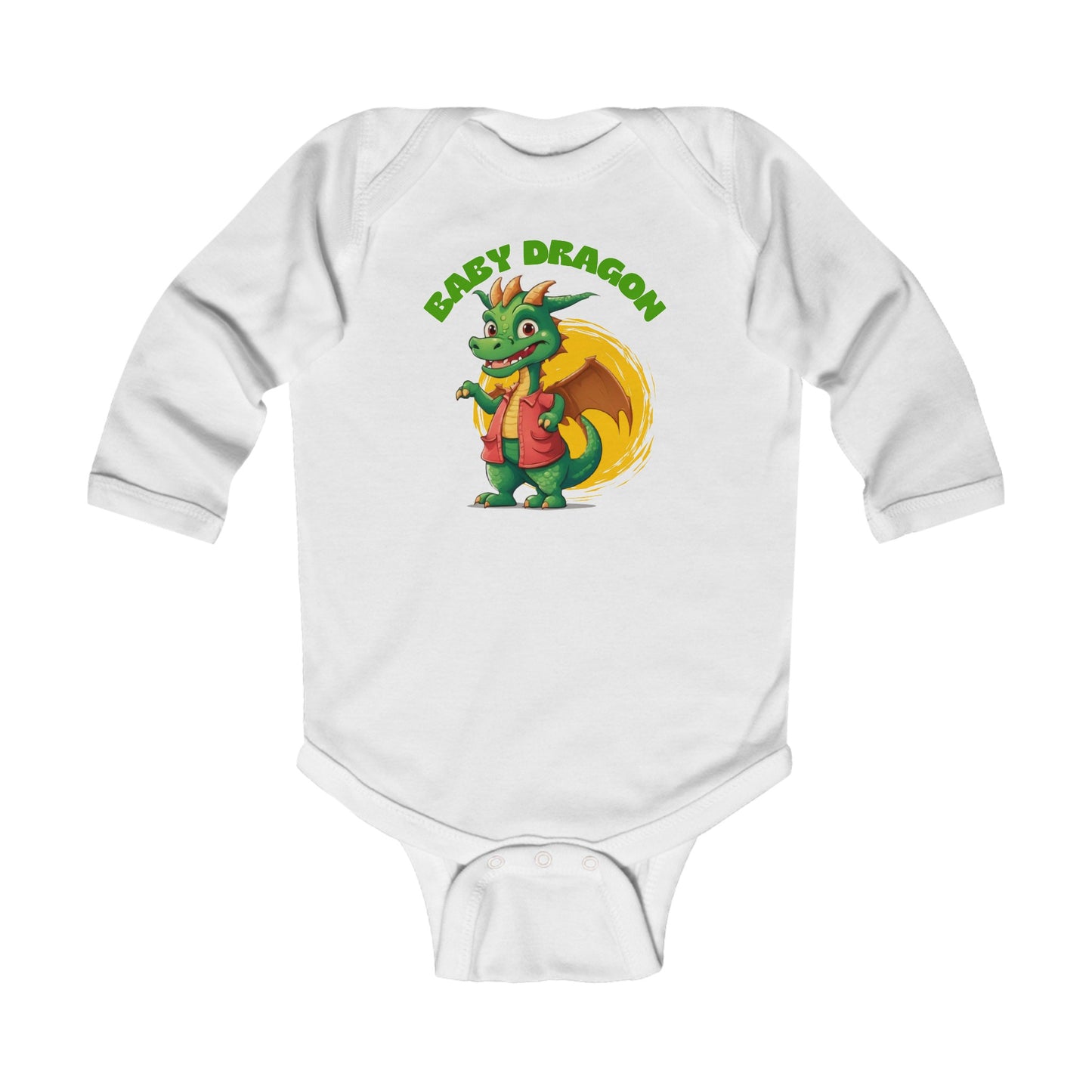 Body de manga larga para bebe - Baby Dragon