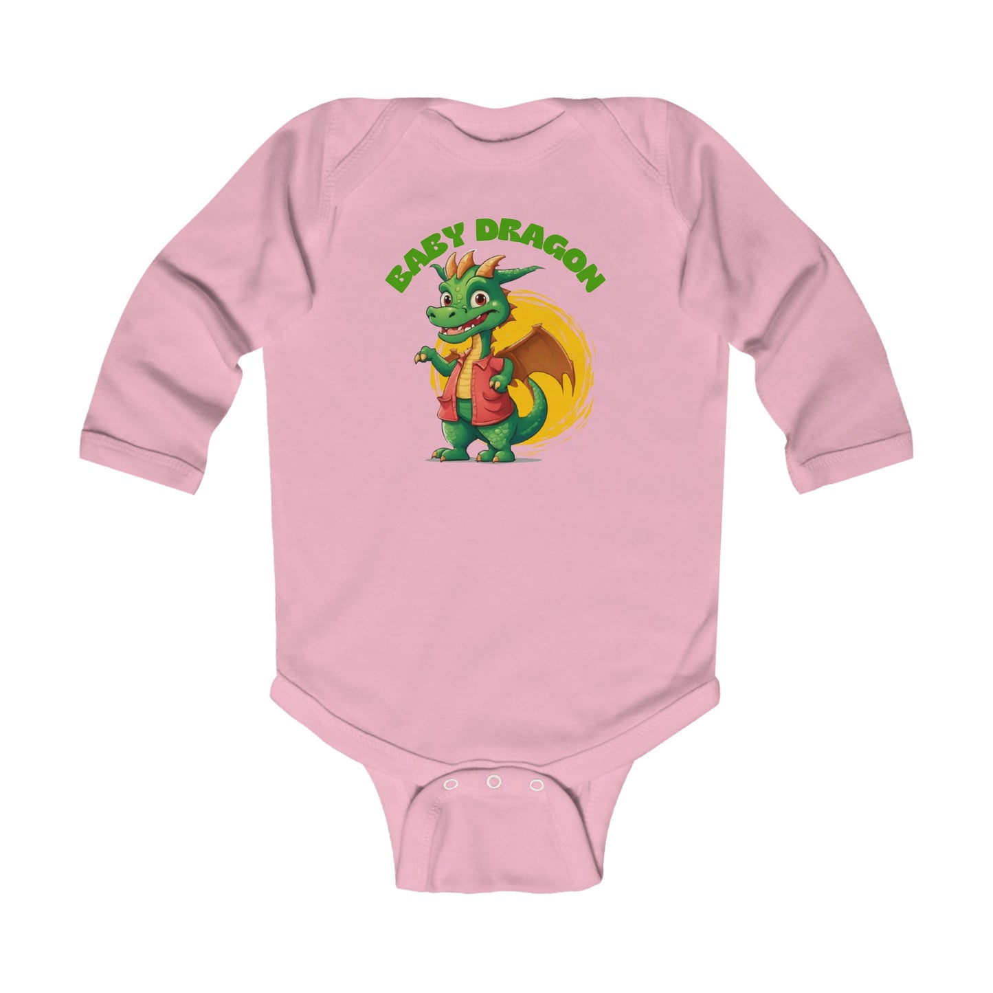 Body de manga larga para bebe - Baby Dragon