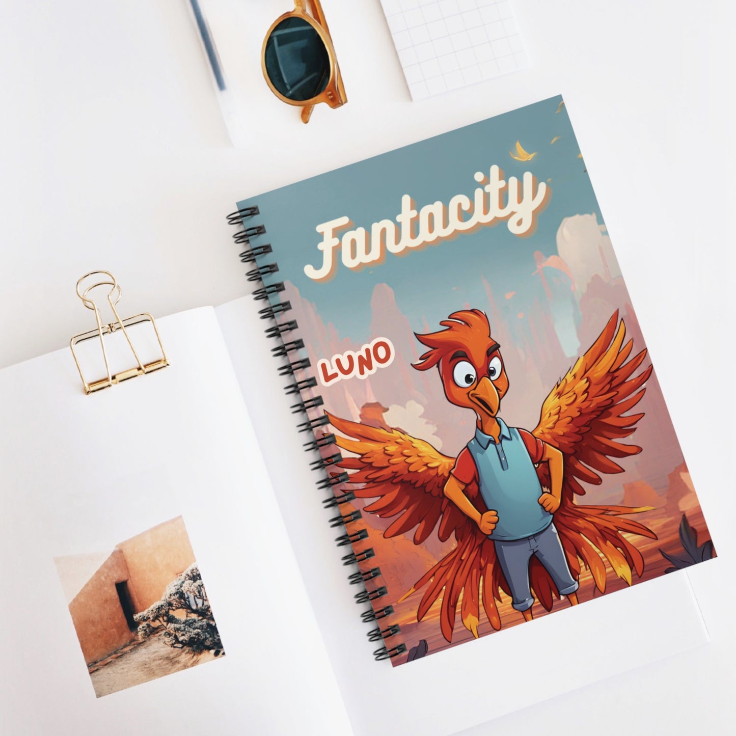 Libreta argollada Fantacity - Luno