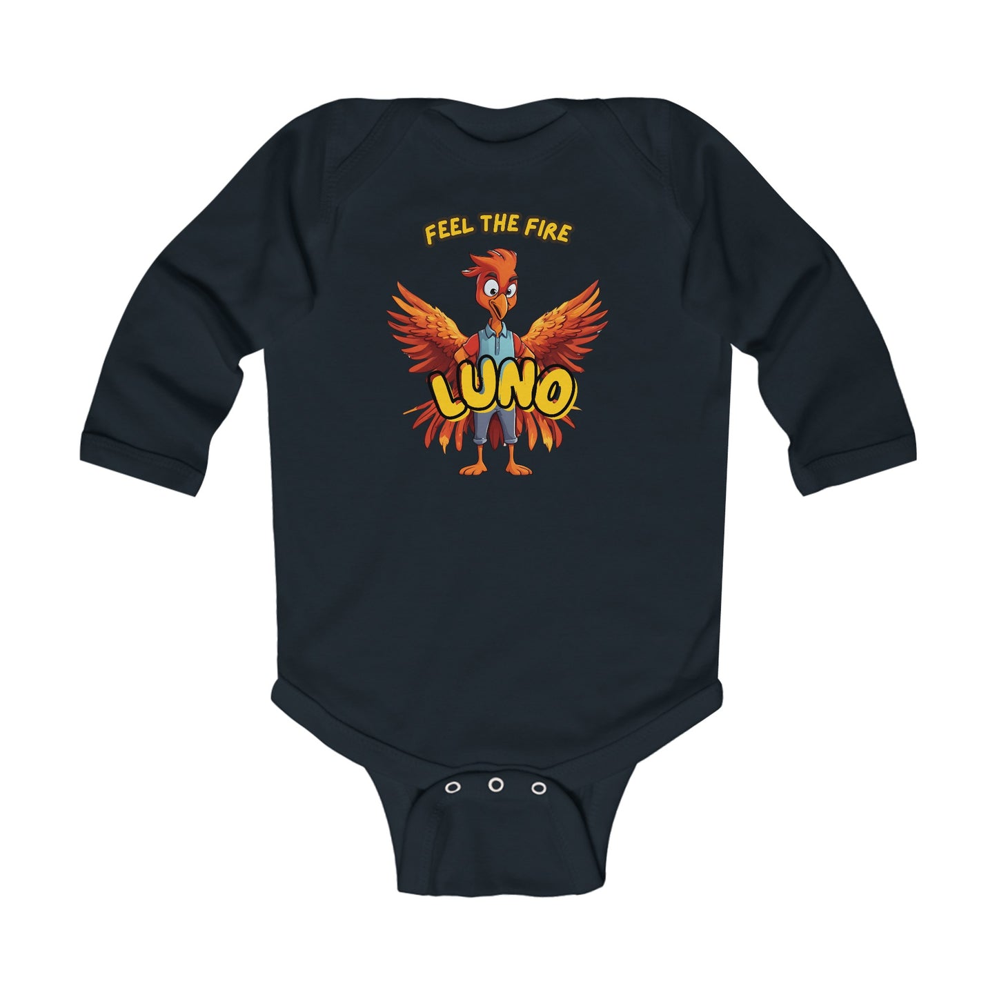 Body de manga larga para bebe -Luno