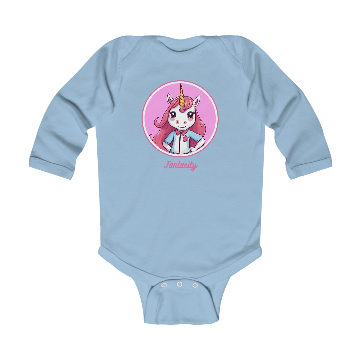 Body de manga larga para bebe - Aria Fantacity