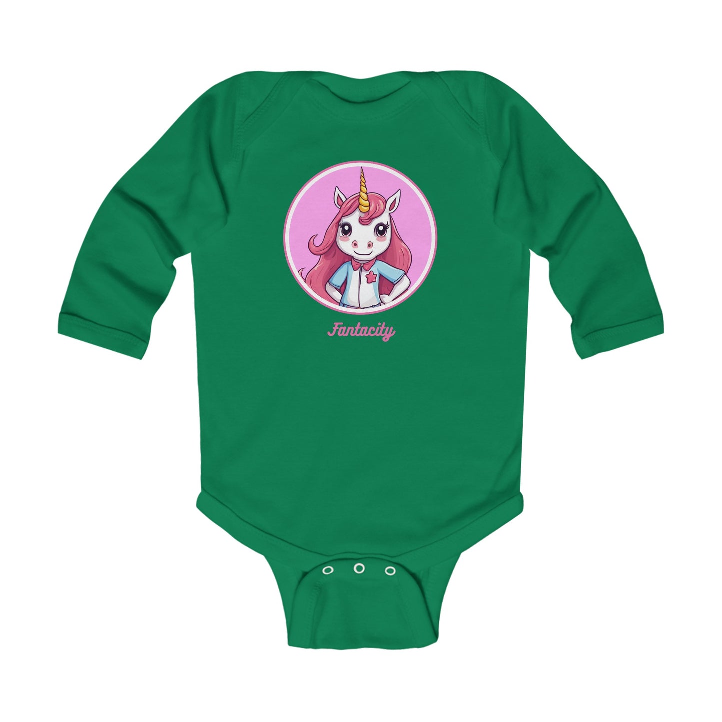 Body de manga larga para bebe - Aria Fantacity